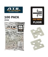 ATR Tile Leveling System 2mm FLOOR Stright Edge Spacers - 100 Floor - $54.40 CAD