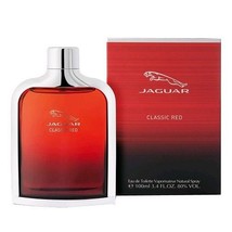 Jaguar Classic Red by Jaguar, 3.4 oz Eau De Toilette Spray for Men - £29.76 GBP