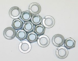 1963-1967 Corvette Nut And Lock Washer For Spindle Housing Stud 8 Each - £13.29 GBP