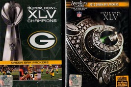 Green Bay Packers - 2010 Superbowl XLV Champions - 2 Pack DVD Gift Set - £4.67 GBP