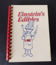 Vintage 80s Einsteins Edibles Community Cookbook American Nuclear Society Recipe - £10.89 GBP