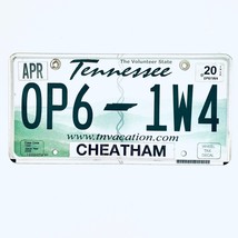 2020 United States Tennessee Cheatham County Passenger License Plate 0P6... - £13.13 GBP
