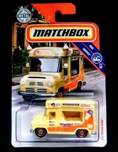 Matchbox 2019 MBX Service ICE CREAM KING 1:64 Scale Truck JR CONES 98/100 - $4.69