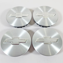 2016-2024 Chevrolet Camaro 2 5/8&quot; Machined Finish Button Center Caps # 9... - £63.47 GBP