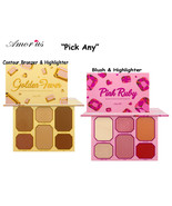 Amorus Contour Bronzer Highlighter Blush Palette &quot;Pick Any&quot; - $192.29 MXN+