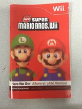 Wii Super Mario Bros.Wii manual - £5.87 GBP