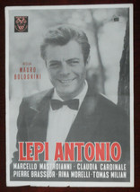 1960 Il bell&#39;Antonio Original Movie Poster Italian Film Mauro Bolognini Serbian - £57.40 GBP