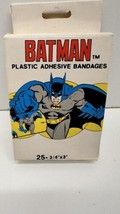 Vintage 1989 Batman Plastic Adhesive Bandages, Quantasia, full box 25 Strips B4 - £11.57 GBP