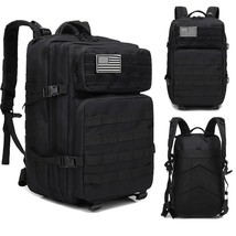 50L Man/Women  Backpack  Crossfit Gym Bag Fitness Waterproof Molle Bug Out Bag O - £80.09 GBP