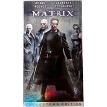 The Matrix Sealed VHS 1999 Collector&#39;s Edition Keanu Reeves Laurence Fis... - £7.42 GBP