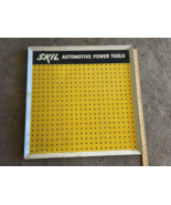VINTAGE SKIL automatic POWER TOOLS ADVERTISING SIGN 23&quot; X 23&quot; metal - $188.84 CAD