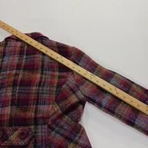 Christopher & Banks Petite Women's Multicolor 5-Button Flannel Blazer Jacket P/S image 9