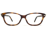 Marc Jacobs Eyeglasses Frames 72 05L Brown Tortoise Silver Cat Eye 52-15... - £58.98 GBP