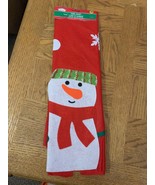 Christmas Tree Skirt Snowman - $15.05