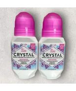 2 x Crystal Mineral Enriched Deodorant Roll On Unscented 2.25 fl oz - $453.83 MXN