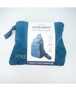 FITKICKS Hideaway Packable Sling Bag Blue Lightweight Water Resistant Cr... - $26.47 CAD