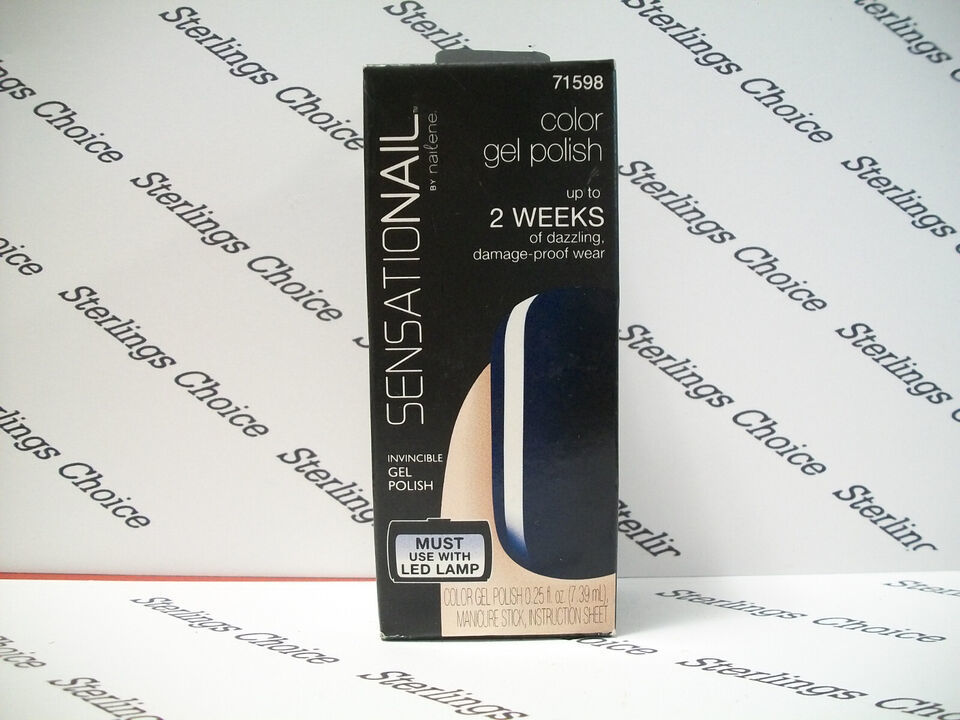 Sensationail Gel Polish #71598 Blue Yonder - $8.90