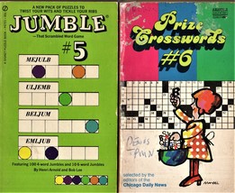 Prize Crossword&#39;s #5 &amp; #6 - $55.67 MXN