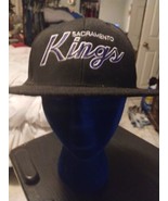 Mitchell &amp; Ness NBA Sacramento Kings Retro Snapback Script 1985 cap hat ... - £51.93 GBP