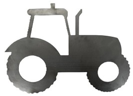 Silhouette Farm Tractor Field .075&quot; Thickness Steel Flat Solid Metal MC1500 - £12.19 GBP