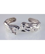 D&#39;Molina Taxco Mexico Sterling Silver Nude Women Cuff Bracelet - $610.17 CAD