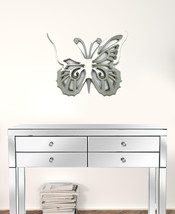 18.5&quot; X 23&quot; X 4&quot; Gray Rustic Butterfly Wooden  Wall Decor - £140.31 GBP