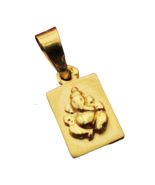 22 carat surpassing gold rare jewelry teardrop pendant for son - €353,45 EUR
