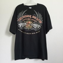 VTG Thunder Beach Motorcycle Rally Panama City BIKE WEEK T-Shirt 2008 Gi... - $42.75