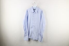 Indochino Mens Size Large French Cuff Collared Long Sleeve Button Shirt ... - $24.70