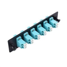 Cable Matters 12 Fibers OM4/OM3 Multimode Patch Panel with 6 x LC UPC Du... - $37.99
