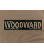 Cruisin News Cruise Placards - I Cruised Woodward 2012 - $20.44 CAD