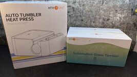HTVRONT Auto Tumbler Heat Press Machine 15" - 10-30oz Sublimation Tumble... - $109.99