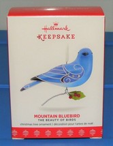 2017 Hallmark Beauty of Birds Mountain Bluebird Christmas Ornament Series #13 - £43.07 GBP