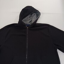 Basic Editions Men's Black Full Zip Fleece Lined Hoodie Jacket Size Large  image 13