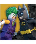 Lego Batman Dessert Napkins Birthday Party Supplies 16 Per Package NEW - £3.38 GBP