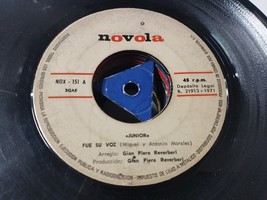 Junior Ward Su Voz el Parque 1971 - LP vinyl 7&quot; Solo el Single sin folde... - $7.68