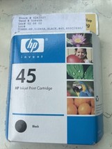 HP 45 Large Black Ink Cartridge 51645A Genuine Sealed One Cartridge EXP.... - £11.83 GBP