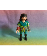 2009 Playmobil Man Green Outfit Figure - £2.31 GBP