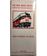 NEW HAVEN RAILROAD Time Tables April 24, 1966 - $20.79 CAD