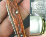 rare pocket knife &quot;John Primble Belknap HDW &amp; MFG CO &quot; 4923 ESTATE SALE ... - £43.01 GBP
