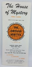 Vtg. 1960 Oregon Vortex The House of Mystery Travel Brochure - $10.64