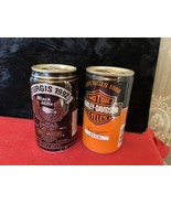 2 Vintage Sturgis Harley Davidson Beer cans-1986 and 1992 - £23.37 GBP