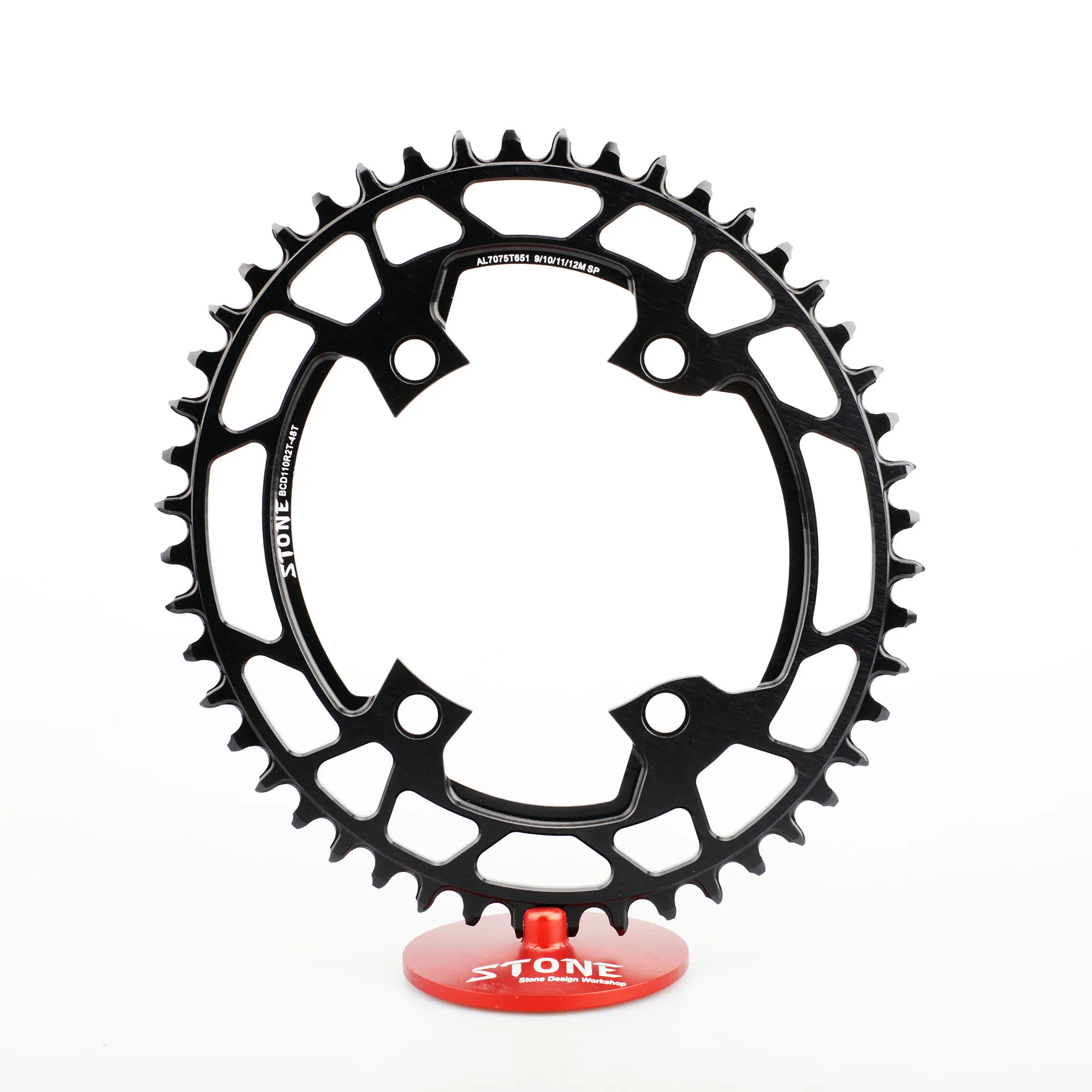 Stone Oval Chainring 110 BCD for Shimano 105 R7100 UT R8100 DA R9200 110 bcd 34  - $163.39