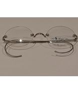 Ralph Lauren Eyeglasses Model 583 Color Matt Silver Vintage Rare Cable Temples - $149.00