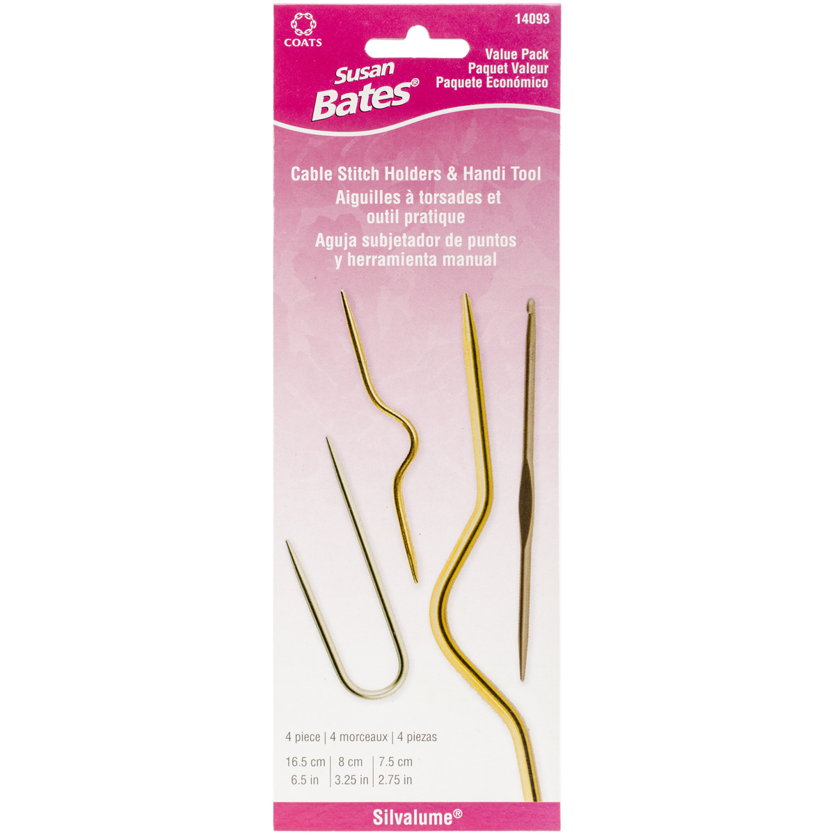 Susan Bates Cable Stitch Holders & Handi Tool- - $16.51