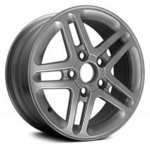 Wheel For 1997-2001 Toyota Camry 15x6 Alloy 10 Spoke Painted Silver 5-114.3mm - $367.54