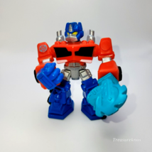 Transformers Rescue Bots Energize Optimus Prime Playskool Heroes 3.5&quot; - £3.94 GBP