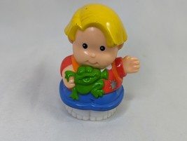 Fisher Price Little People Talking Eddie Figure Boy Frog 1999 - £7.85 GBP