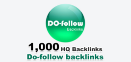 1000 Dofollow Backlinks for your Url/s and Keywords + Premium Indexer - $8.09