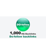 1000 Dofollow Backlinks for your Url/s and Keywords + Premium Indexer - $354.99 MXN